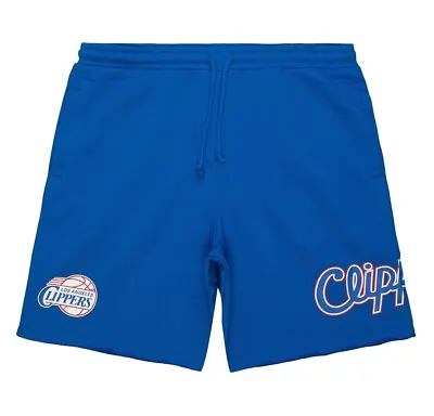 Mitchell & Ness Game Day FT Shorts- Los Angeles Clippers • $35