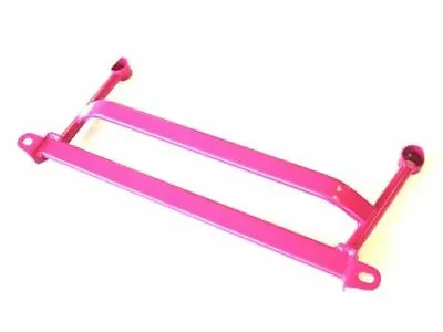 MEGAN Front Lower H Brace Cross Bar For Subaru Impreza RS WRX STI 02-07 - Pink • $99.99