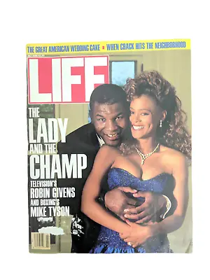 Life Magazine July 1988 Mike Tyson And Robin Givens The Lady And The Champ • $8