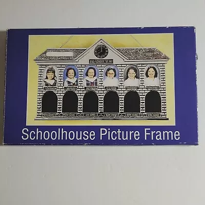 School House Years Metal Silver Picture Frame K-12th Grade In Box • $14.40
