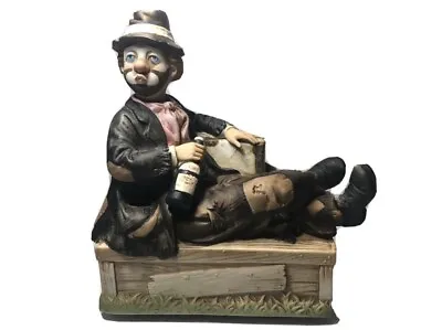 Melody In Motion Willie The Hobo Porcelain Music  Box Not Working  Vintage 1980s • $29.99