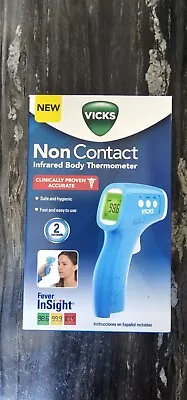 Vicks Non-Contact Infrared Body Thermometer Clinically Proven Accurate  • $7.99