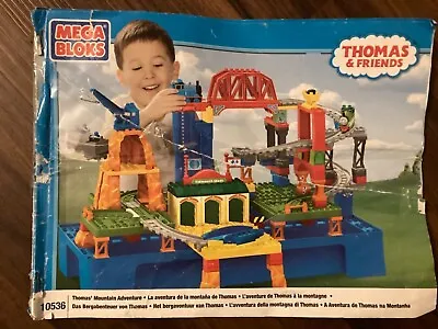 Thomas & Friends Train Mega Blok Mountain Adventure Set 10536 W/ Storage Table • $139.99