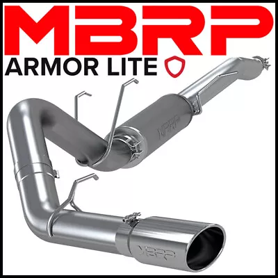 MBRP S5247AL Armor Lite 4  Cat Back Exhaust For 17-23 Ford F-250 F-350 6.2L 7.3L • $449.99