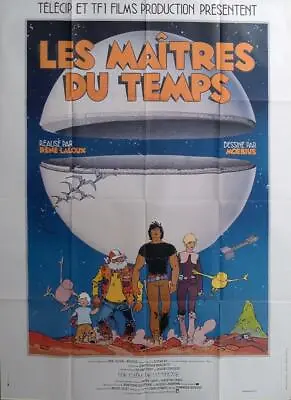 Les Maitres Du Temps / Time Masters - Laloux / Moebius - Original Movie Poster • $329.99