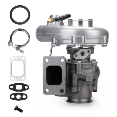 $110.55 • Buy T04E T3/T4 V-BAND Turbocharger Turbo AR.50/63 With Internal Wastegate Bearing