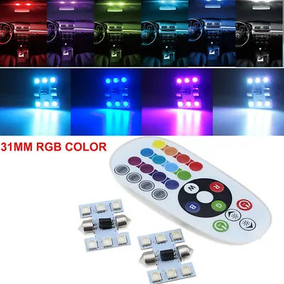 For Toyota Camry Corolla DE3175 LED Interior Dome Trunk Cargo Lights 6SMD-5050 • $12.33