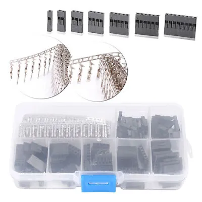 $36.91 • Buy 310pcs 2.54mm Male Female Dupont Wire Jumper Assortment W/Header Connector Kit