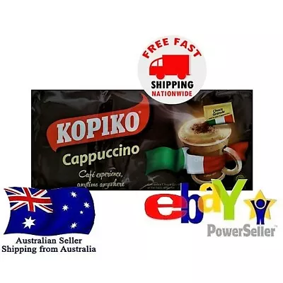 Kopiko Cappuccino Choco Granules Instant Coffee Mix 30 Sachets X25g Kopi Halal • $23.98