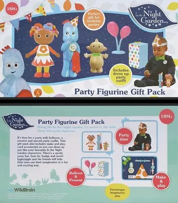 In The Night Garden Party Figurine Gift Pack *BRAND NEW UNBOXED* • £9.50