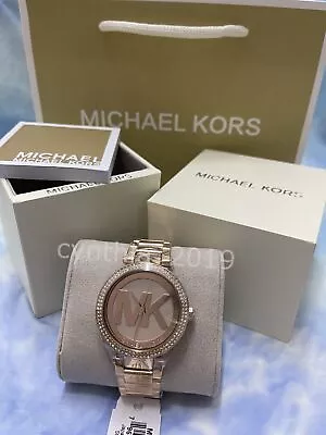 Michael Kors MK5784 Parker Analog Stainless Steel Yellow Gold Woman Watch  • $100