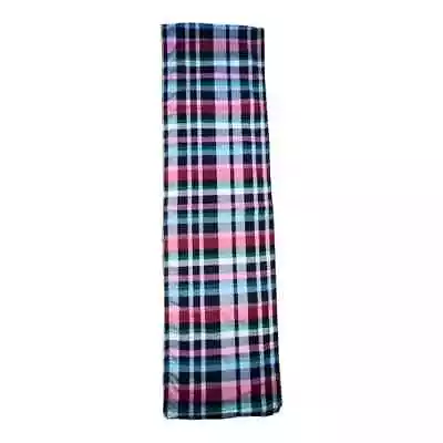 Vera Bradley Ribbons Plaid Reversible Table Runner EUC • $24.99