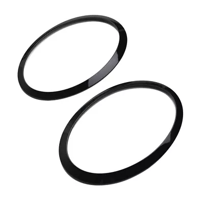 Pair Gloss Black Headlight Trim Ring For Mini Cooper Base 1.5L L3 &2.0L L4 14-22 • $31.50