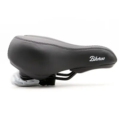 New Bikeroo Comfortable Oversized Bike Saddle Seat Women W/ Tools & Rain Cover • $15.79