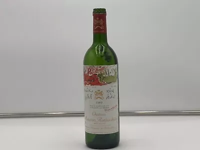 1989 Chateau Mouton Rothschild Wine Bottle Empty No Cork • $100