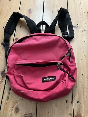 EASTPAK Small Mini Backpack Travel Sports School 10 Liter Bag - Pink. • £10