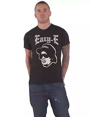 Eazy E T Shirt Vintage Face Logo New Official Unisex Black • £8.95