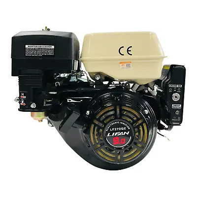 GX270 Electric Start Engine Replacement 1  Shaft 9hp Petrol Lifan Honda 177F 240 • £356