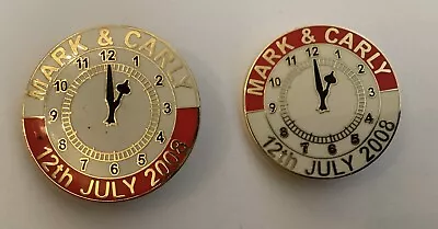 £3.99 • Buy 2 Arsenal Clock End  Pin Badges / 2008 Wedding Badge B