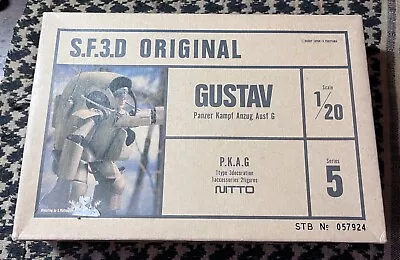 GUSTAV PKAG SF3D BUILDER BOX  Nitto Original 1/20 Series 5  Maschinen Krieger • $47.95