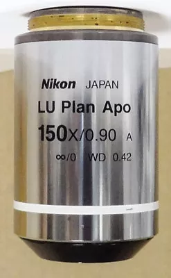 Nikon Microscope Objective CFI LU Plan APO BD 150X MUC50150 • $4687