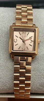 Marc By March Jacobs Women's Katherine Rose Gold-Tone Watch MBM3288 • $65