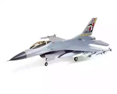 E-flite EFlite F16 F-16 Falcon 80mm BNF Basic EDF Jet Airplane AS3X & SAFE • $599.99