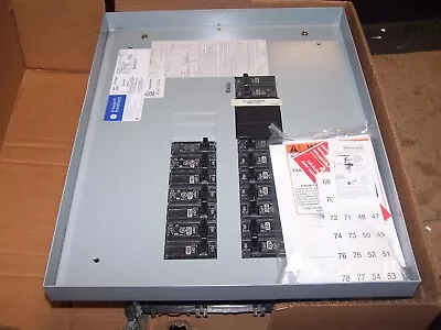 New Ge 125 Amp Main Breaker Panel Insert 120/240 Vac 1 Ph 60 Amp Main Installed • $179.99