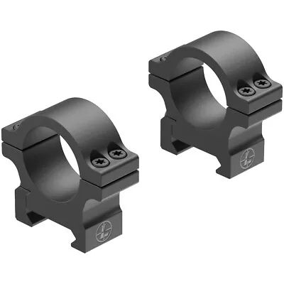 LEUPOLD Open Range Cross-Slot 1in Low Matte Black Scope Rings (180943) • $51.16