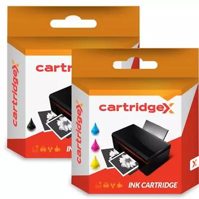 2 Non-OEM Ink Cartridge Set Compatible With Lexmark 36XL & 37XL X4630 X6675 • £24.24