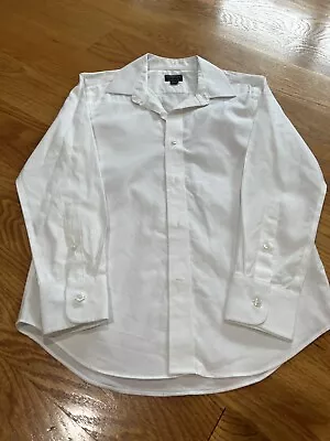 J Crew Thompson Essential White Dress Shirt Boys 10 • $14.99