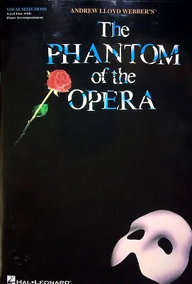 The Complete Phantom Of The Opera Dura - 15 Enero 1988 - Vintage Music Sheet • $19.95