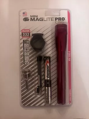 MagLite SP2P01C Pro Mini LED Flashlight - Red • $30