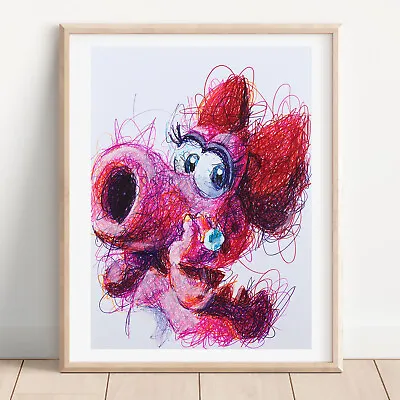 Birdo Ballpoint Pen Print Super Mario Art Poster • $9.99