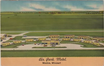 Air Park Motel - Mexico Missouri Used Post Card • $6