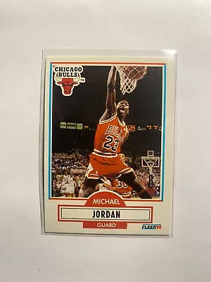 1990 Fleer  Michael Jordan Card # 26!! • $5.79