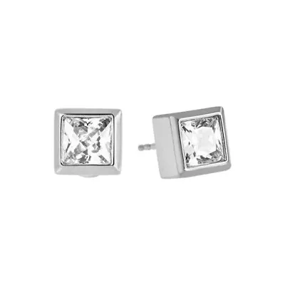 Michael Kors Park Avenue Square Crystal Stud Earrings • $34.99