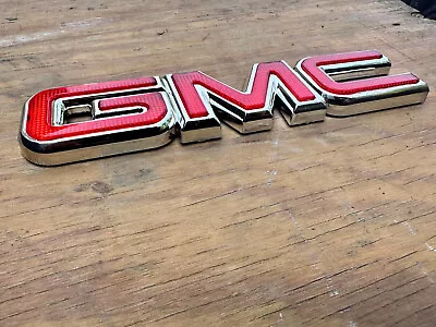 M Gmc Sierra Rear Tailgate Liftgate Emblem Badge Letters Nameplate 1999-2007 • $26.95