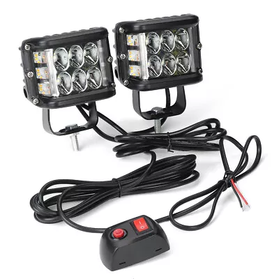 2x 4Inch LED Cube Pods Work Light Bar Spot Beam Driving Fog Offroad UTV ATV  • $17.99