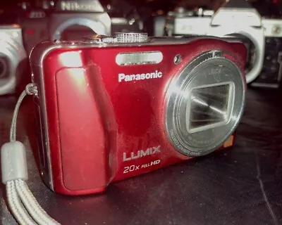 Panasonic LUMIX DMC-ZS20 14.1 MP Digital Camera - TURNS ON - SYSTEM ZOOM ERROR • $24.95