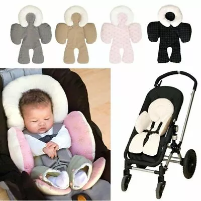 Body Car Seat Baby Head Newborn Sleep Cushion Soft Support Baby Stroller Pillow • £16.79