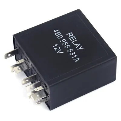 $16.42 • Buy 377 Intermittent Wiper Motor Control Relay Fit For VW Golf Audi A4 4B0 955 531 A