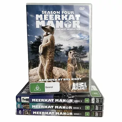 Meerkat Manor Complete Series 1 2 3 4 Box Set DVD All Region Documentary • $38.60