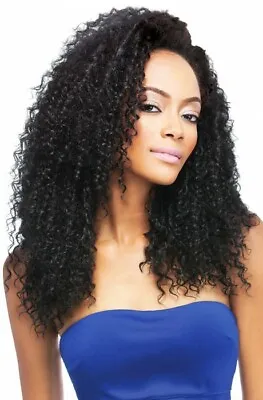 Bohemian Long - Outre Synthetic Quick Weave Half Wig Long Curly • $22.41
