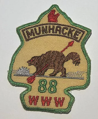 OA Lodge 88 Munhacke   Patch Boy Scout Michigan CC3 • $5.99