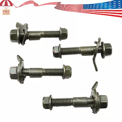 12mm Adjustable Camber Correction Alignment Kit For Front Wheels Cam Bolts 4Kits • $11.95