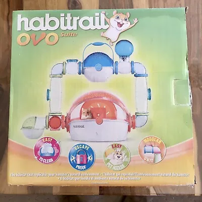 Habitrail OVO Suite Hamster Home Complete Living Habitat Play Space Cage • $45