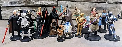 $4.99 • Buy Disney Store Star Wars PVC Figures CAKE TOPPERS Or BIRTHDAY PARTY FAVORS 