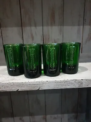 Jägermeister & Shot Glasses Bottle Green 2.5cl  X 4 • £6.99