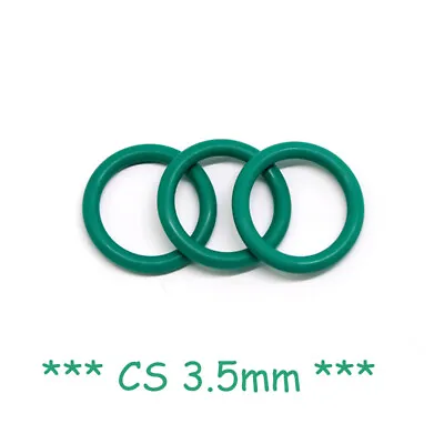 £1.74 • Buy O Rings - Nitrile 3,5mm Cross Section (FKM) O-Rings Green Rubber Metric